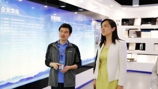 共青团深圳市委书记蔡颖调研邦彦